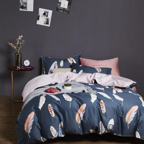 Luxury Egyptian Duvet Cover & Sheet Set