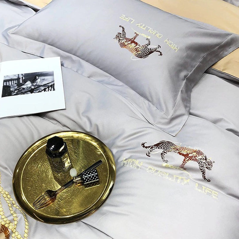 Ileria Marble Luxury Duvet Cover Set