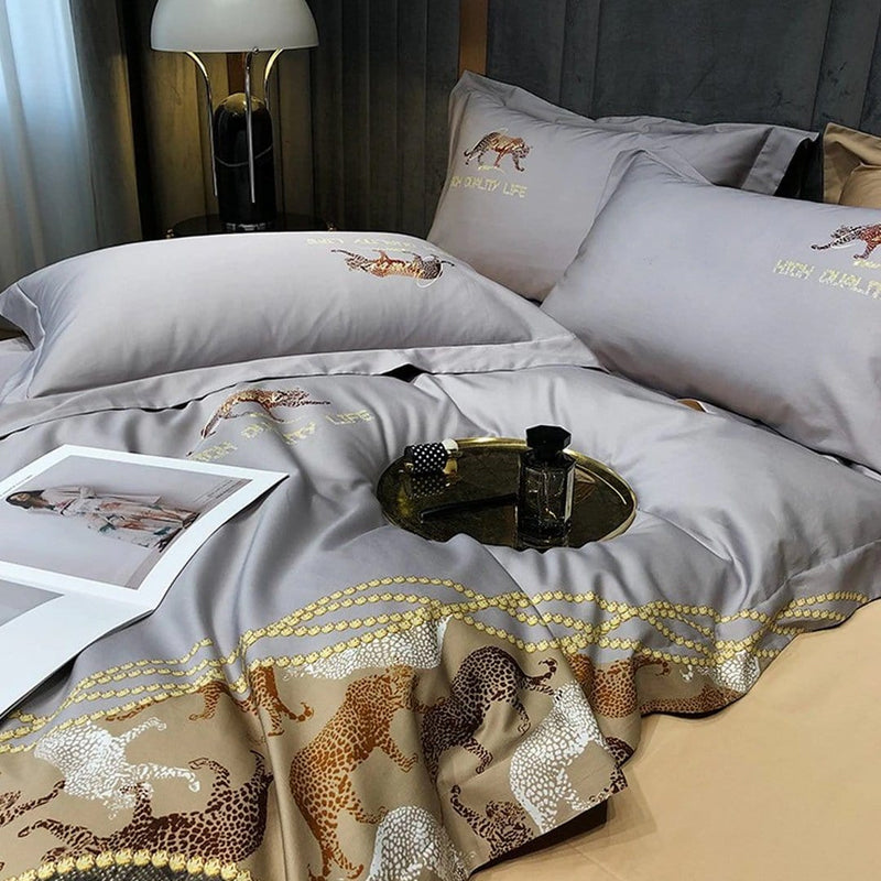Ileria Marble Luxury Duvet Cover Set