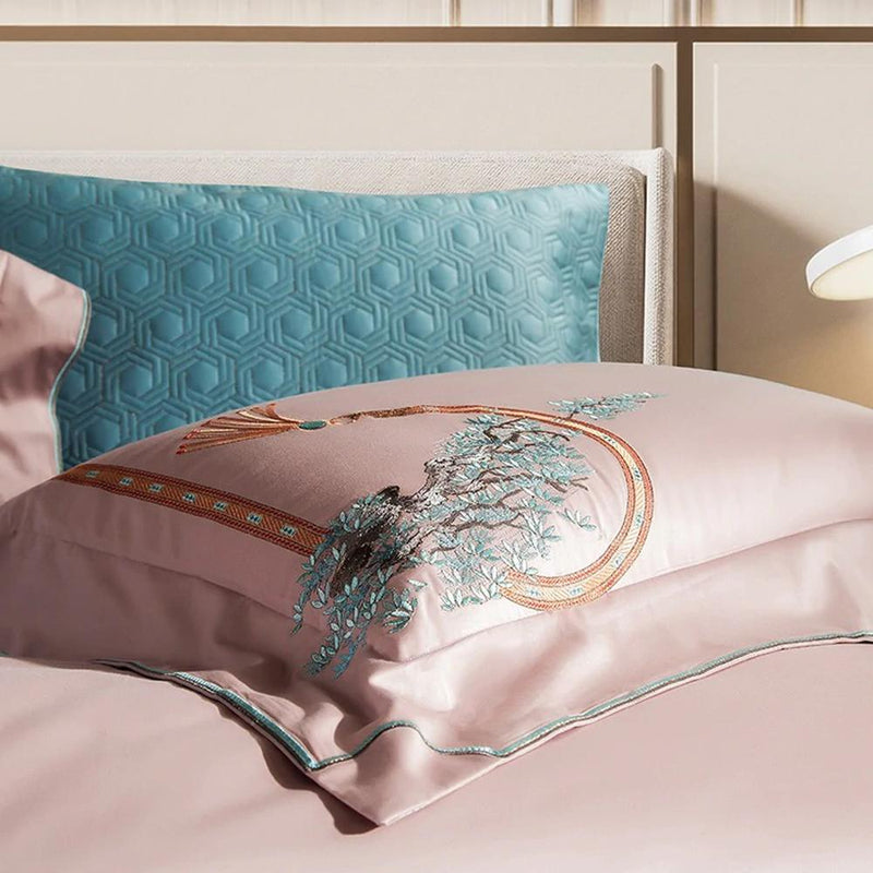 Harvey Premium Embroidery 1000 Thread Count Duvet Cover & Sheet Set (Egyptian Cotton)