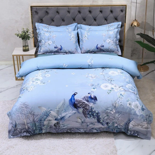 Sea Birds Duvet Cover & Sheet Set (Egyptian Cotton)