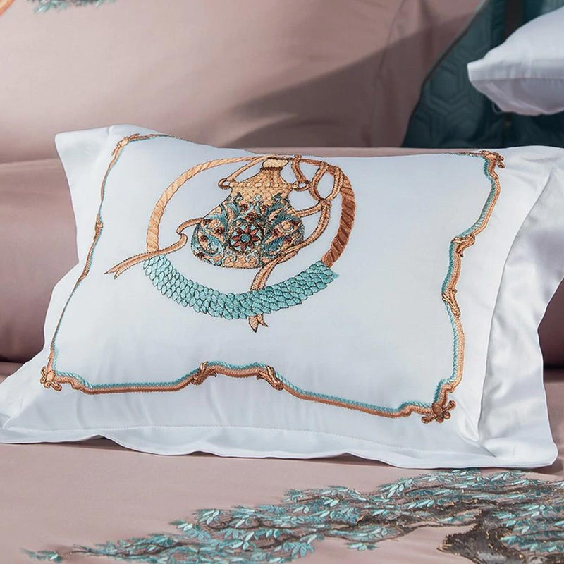 Harvey Premium Embroidery 1000 Thread Count Duvet Cover & Sheet Set (Egyptian Cotton)