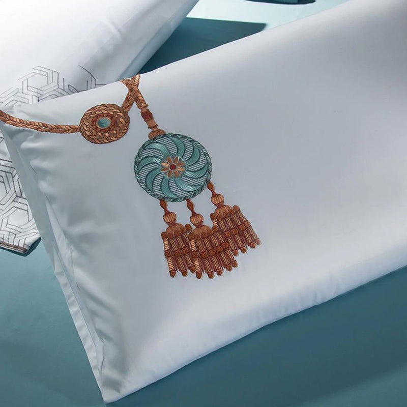 Harvey Premium Embroidery 1000 Thread Count Duvet Cover & Sheet Set (Egyptian Cotton)