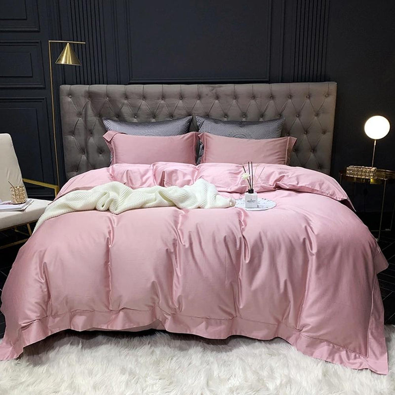 Casey Premium 1000 Thread Count Duvet Cover & Sheet Set (Egyptian Cotton)