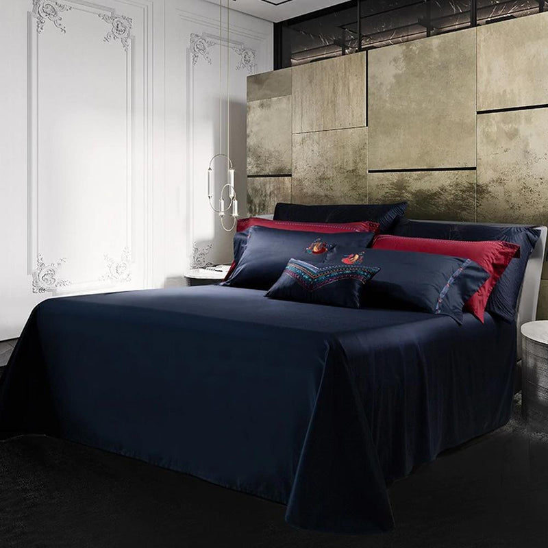 Harvey Premium Embroidery 1000 Thread Count Duvet Cover & Sheet Set (Egyptian Cotton)