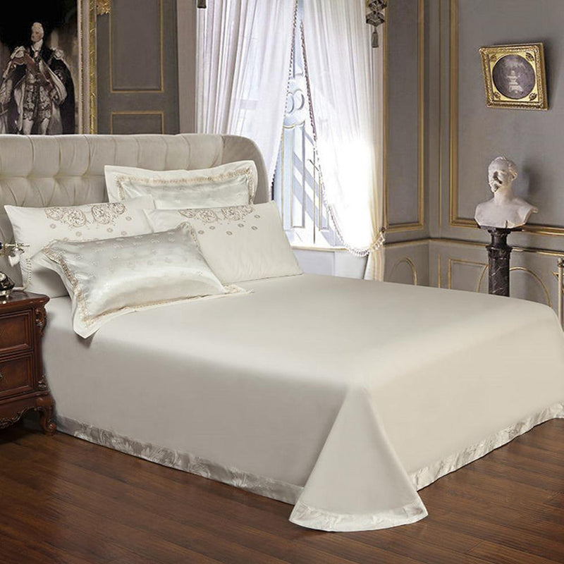 Luxury Gold/Silver Duvet Cover & Bed Sheet Set