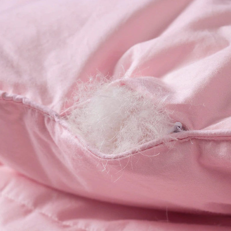 Natural Goose Down Quilted Comforter