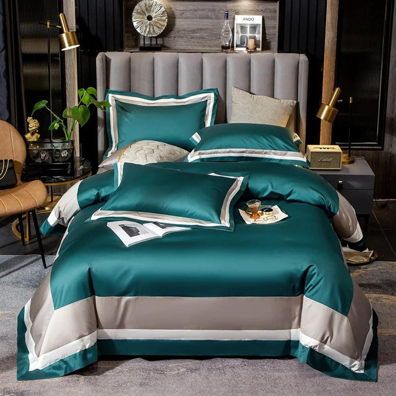 Careton Luxury Egyptian Cotton Duvet Cover & Sheet Set