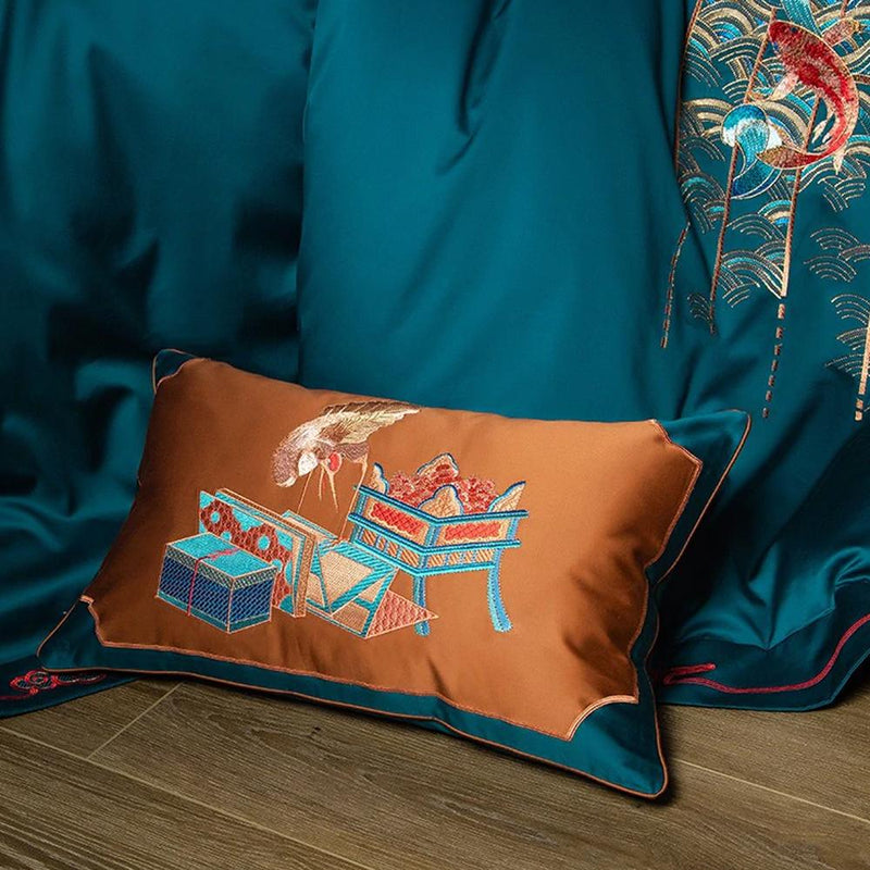 Harvey Premium Embroidery 1000 Thread Count Duvet Cover & Sheet Set (Egyptian Cotton)