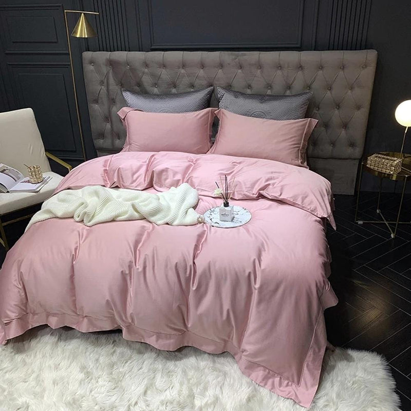 Casey Premium 1000 Thread Count Duvet Cover & Sheet Set (Egyptian Cotton)