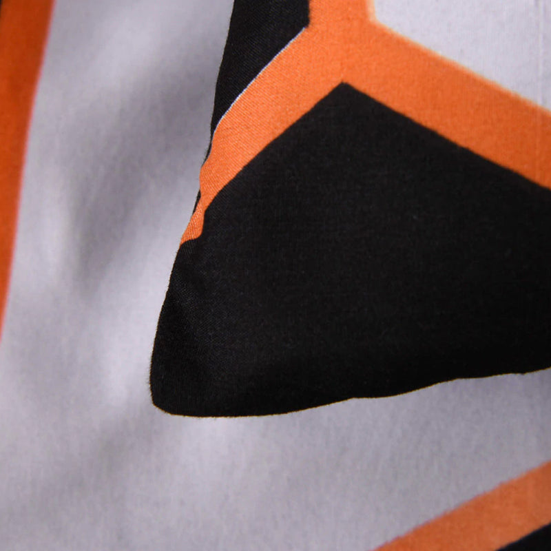 Geometric Pattern Duvet Cover Set