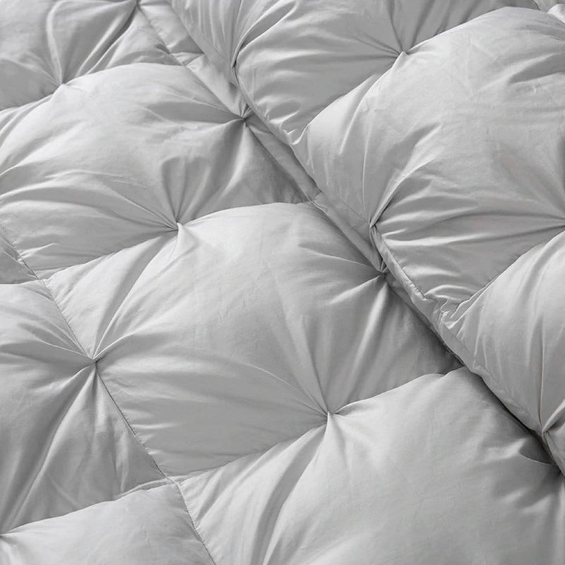 Natural Goose Down Quilted Comforter