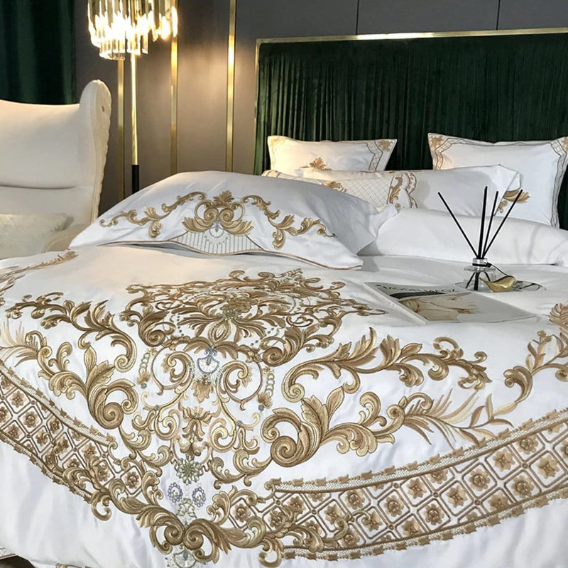 Luxury Royal Gold Duvet Cover Set
