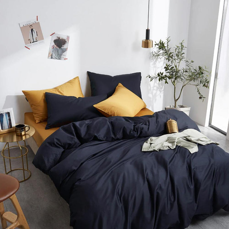 Silky Soft Duvet Cover & Sheet Set (Egyptian Cotton)