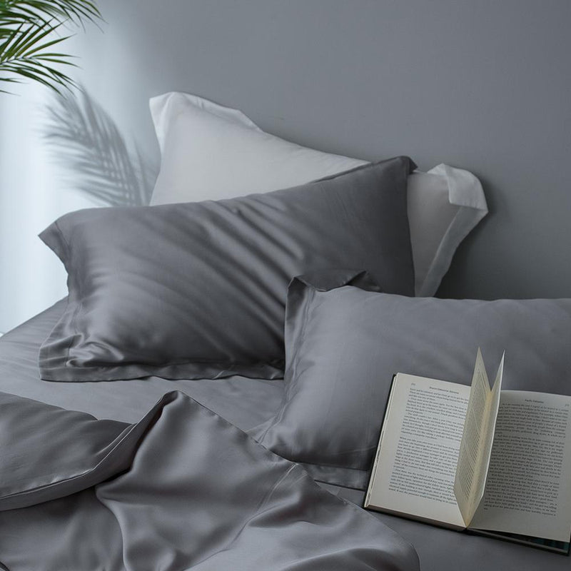 Premium Tencel Fabric Duvet Cover & Sheet Set (Softer Than Silk)