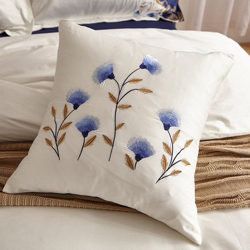 Dahlia Luxury Duvet Cover Set (Egyptian Cotton)