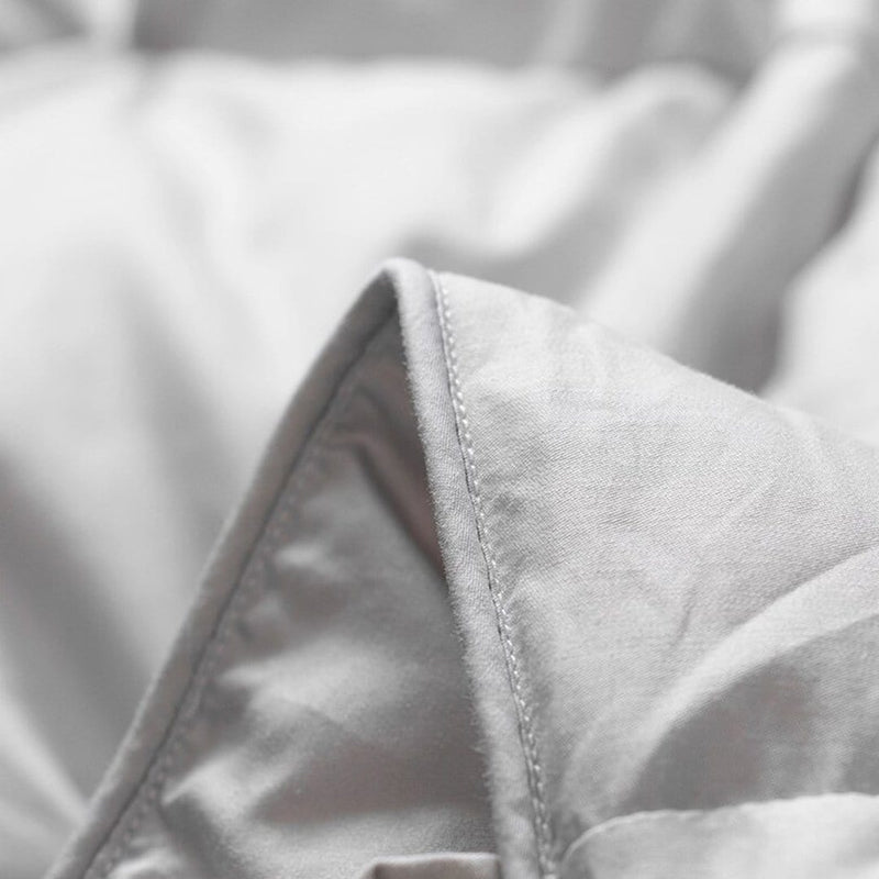 Natural Goose Down Quilted Comforter