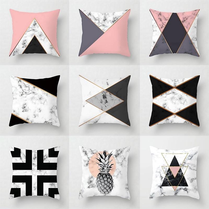 Geometric Pattern Pillow Cover