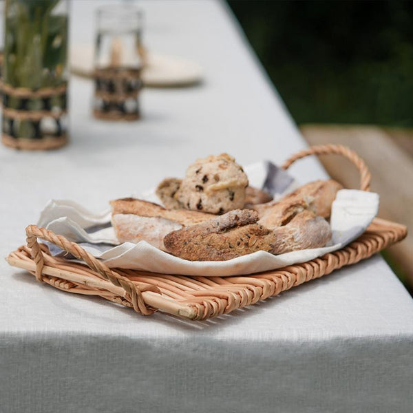 Rattan Cane Serving Tray