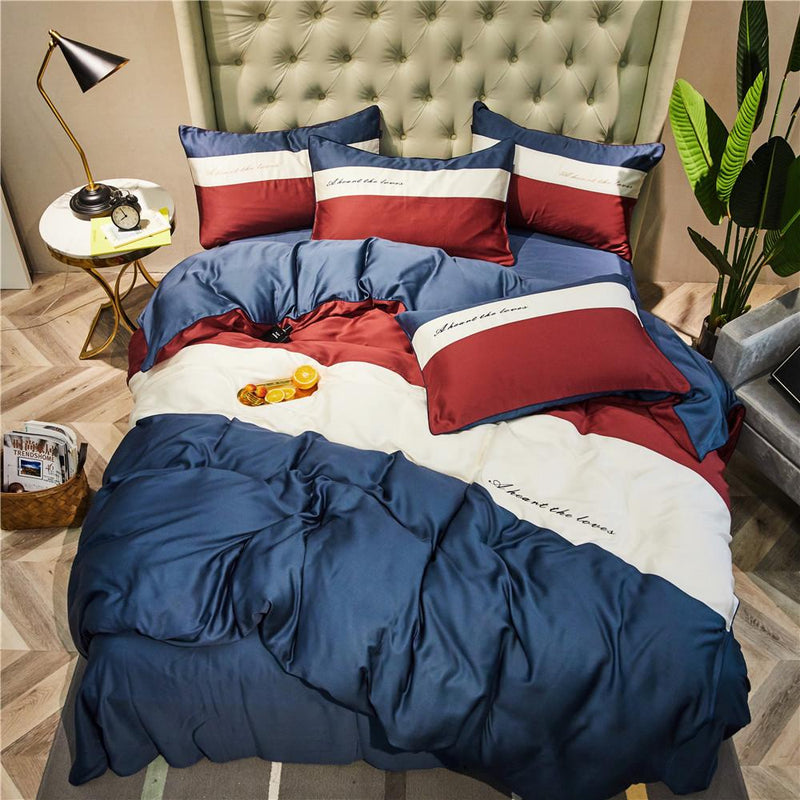 Pure Tencel Silk Duvet Cover & Bed Sheet Set