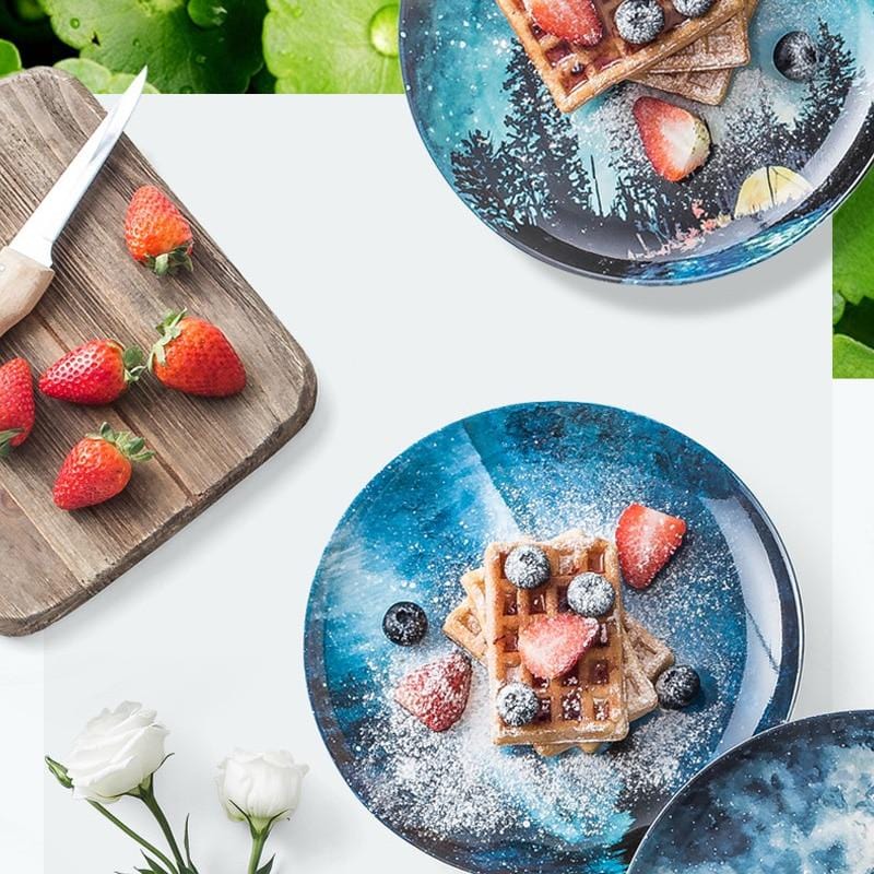 Night Dessert Plates