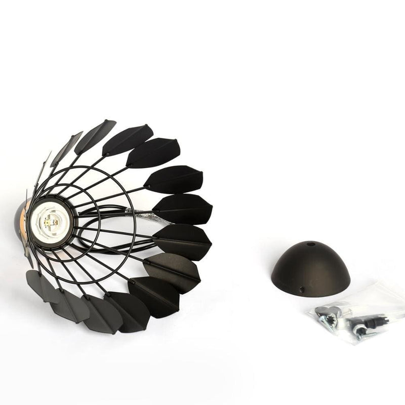 Shuttlecock chandelier