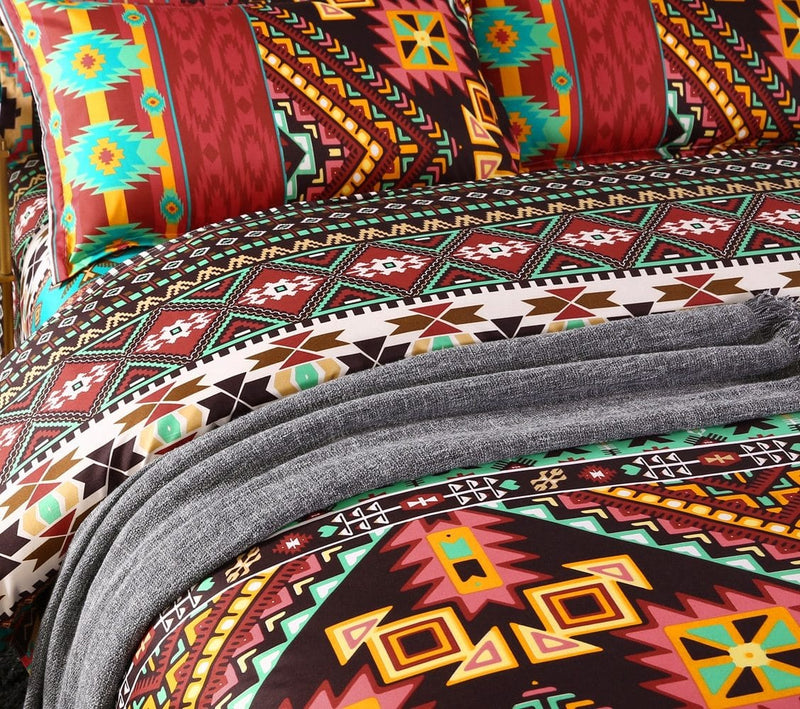 Bohemian Style Duvet Cover Set