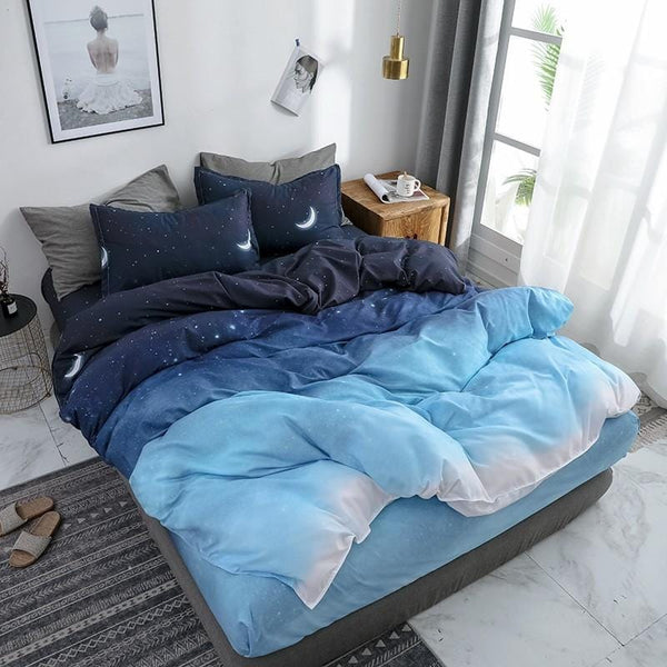 Starry Night Duvet Cover & Sheet Set