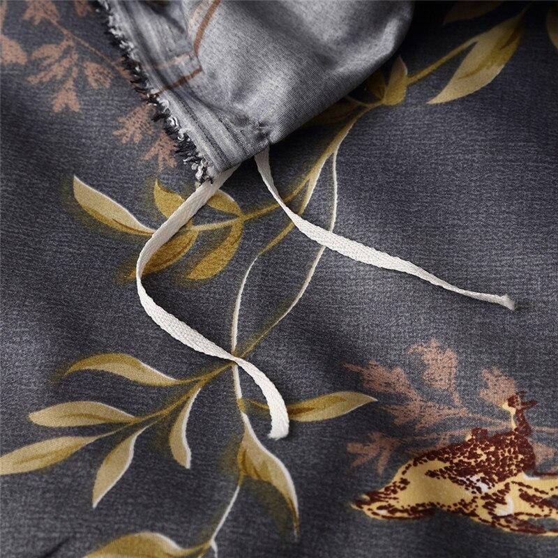 Birds Pattern Duvet Cover Set