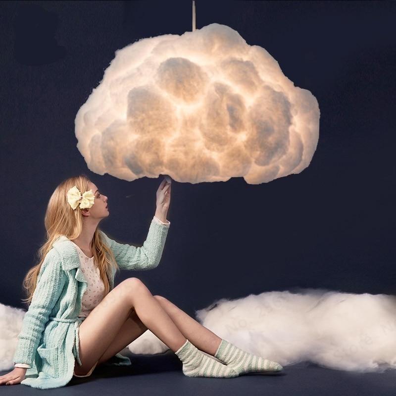 Realistic Hanging Cloud Light