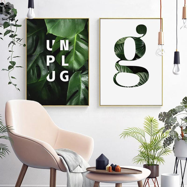 Unplug Canvas Print