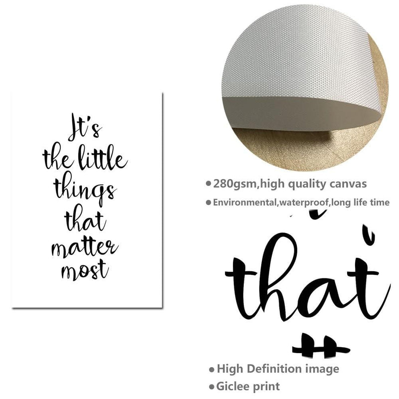 Motivational Quotes Canvas Art