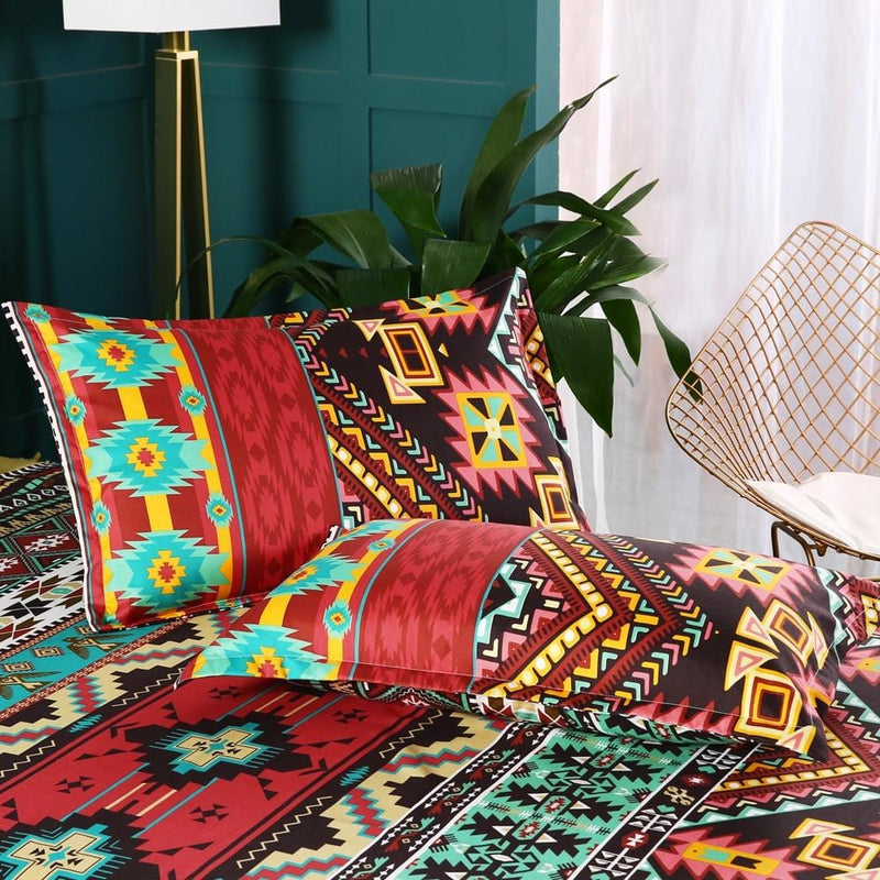 Bohemian Style Duvet Cover Set