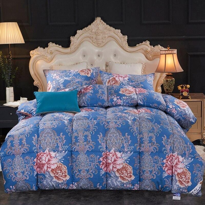 Floral Goose Down Comforter