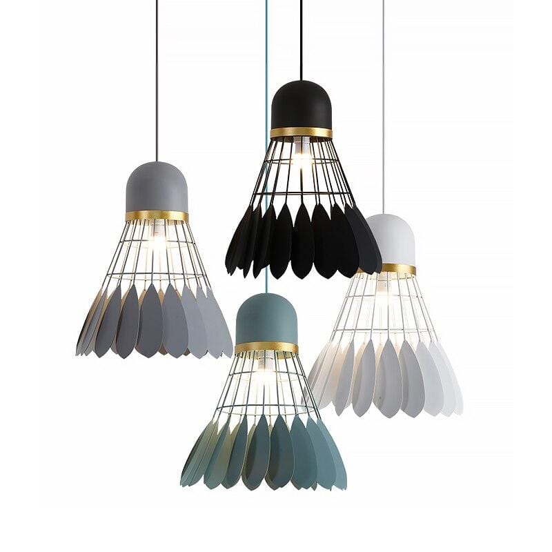 Shuttlecock chandelier