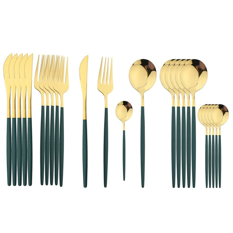 Luxury Cutlery Set 24 Pcs