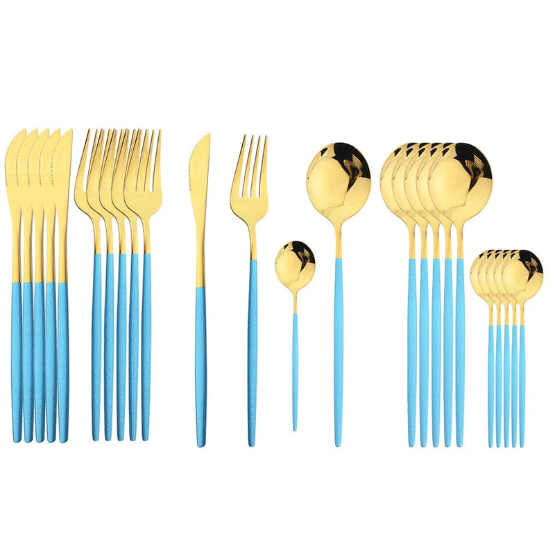 Luxury Cutlery Set 24 Pcs