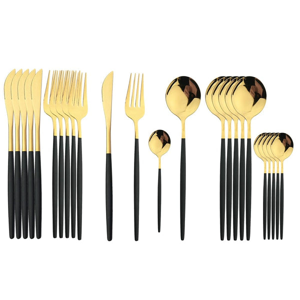 Luxury Cutlery Set 24 Pcs