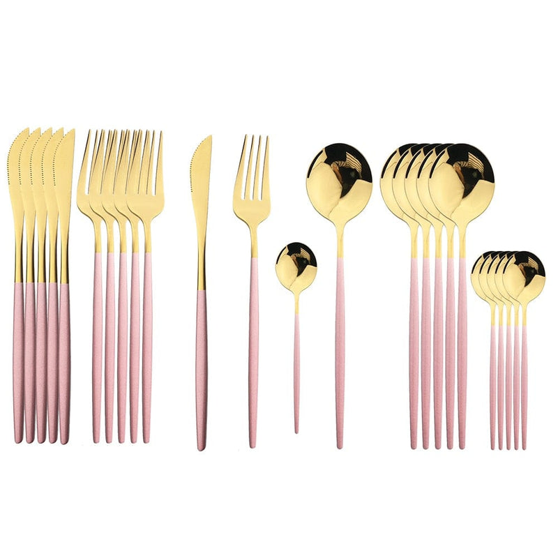 Luxury Cutlery Set 24 Pcs
