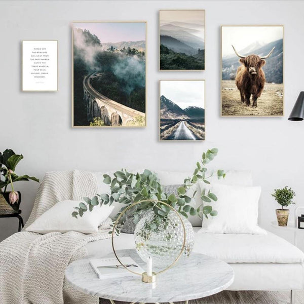 Nordic Nine Arch Bridge Art