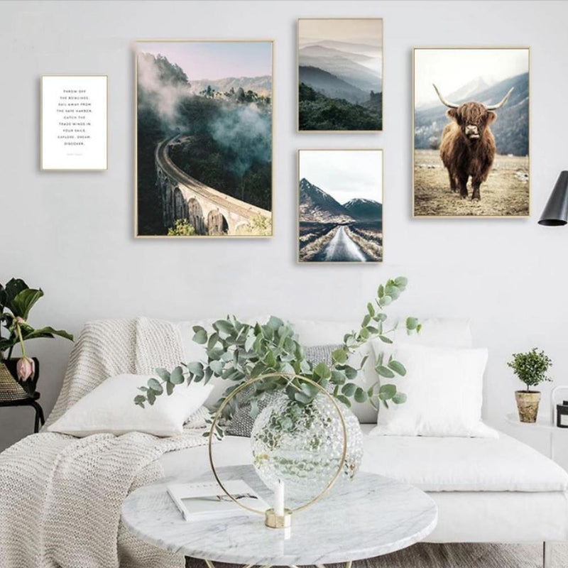 Nordic Nine Arch Bridge Art