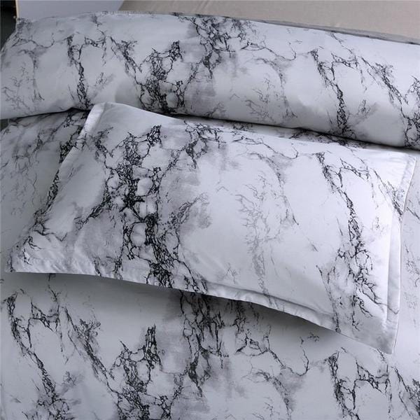 Luna Marble Duvet Cover Set